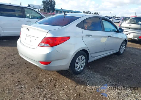 2016 Hyundai Accent Se z USA, uszkodzony, nr VIN KMHCT4AE7GU161952